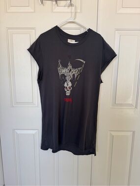 2013 Kanye West Yeezus Tour Grim Reaper Skull Tee Size M